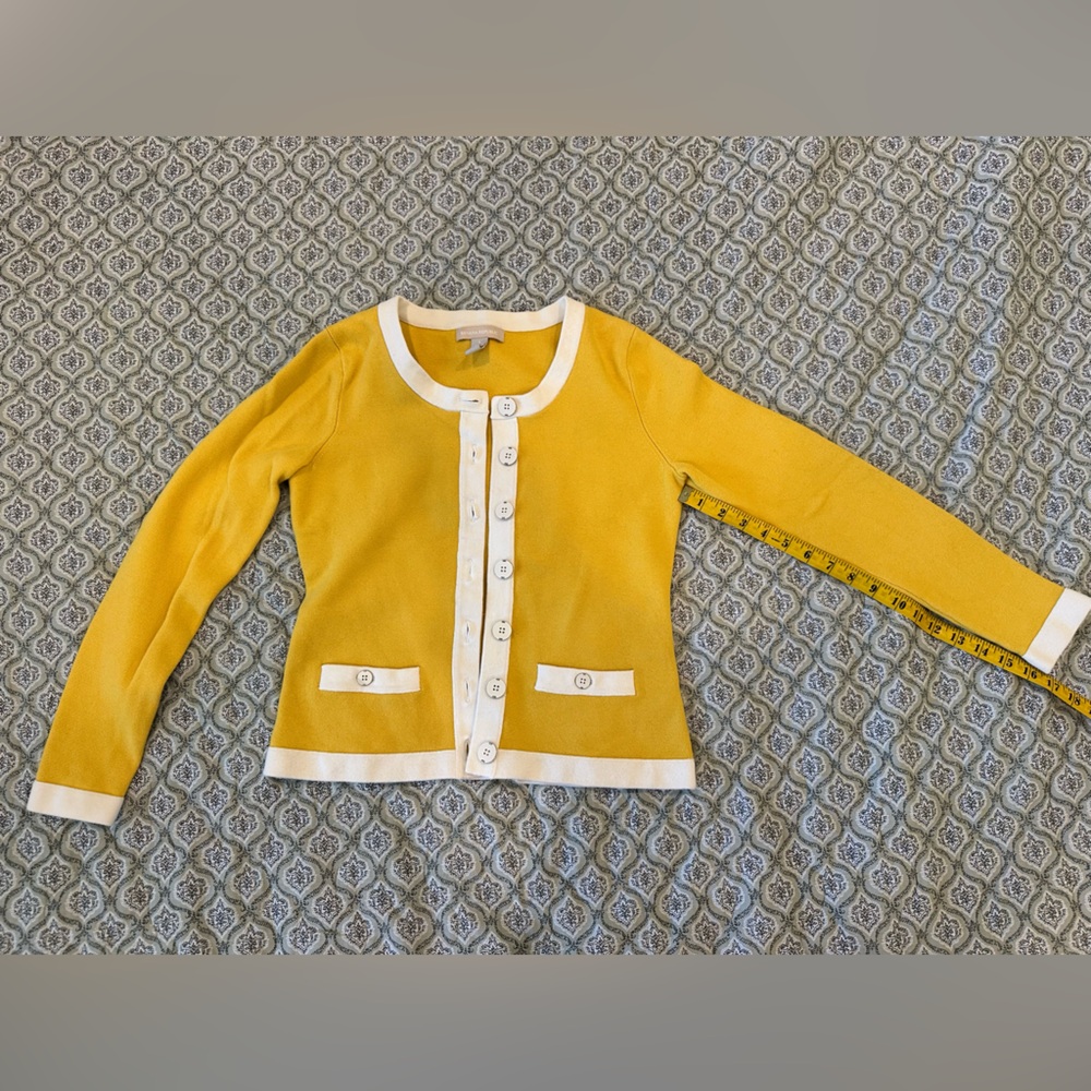 Banana Republic Yellow Knit Sweater